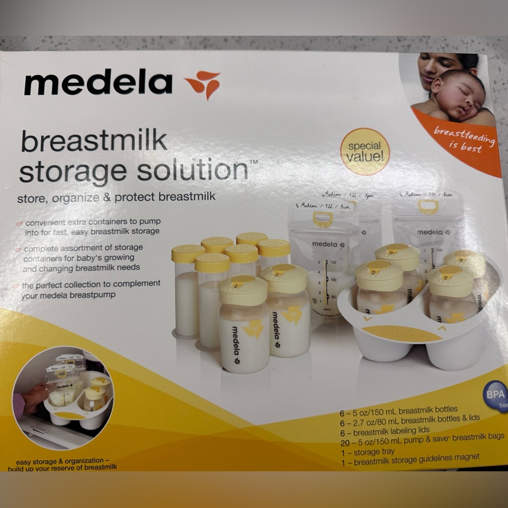 madela - breast milk storage solution